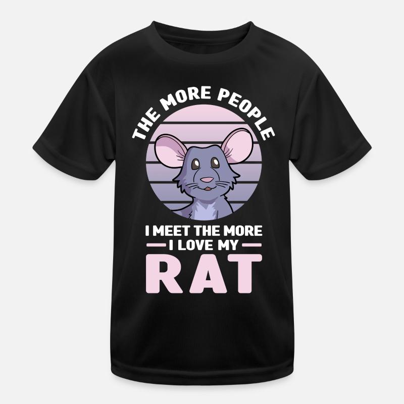 Rat T-shirt sport Enfant