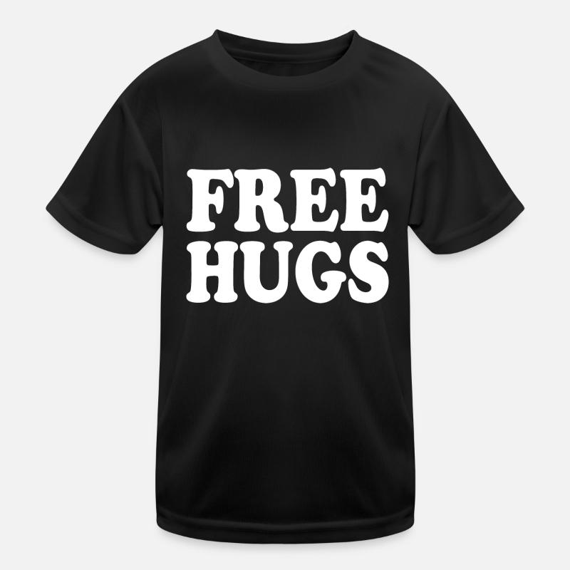 Free hugs Kinder Funktions-T-Shirt