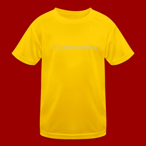 Heartleader Charity (weiss/grau) - Kinder Funktions-T-Shirt