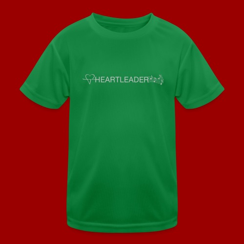 Heartleader Charity (weiss/grau) - Kinder Funktions-T-Shirt