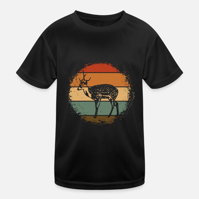 Chevreuil T-shirt sport Enfant