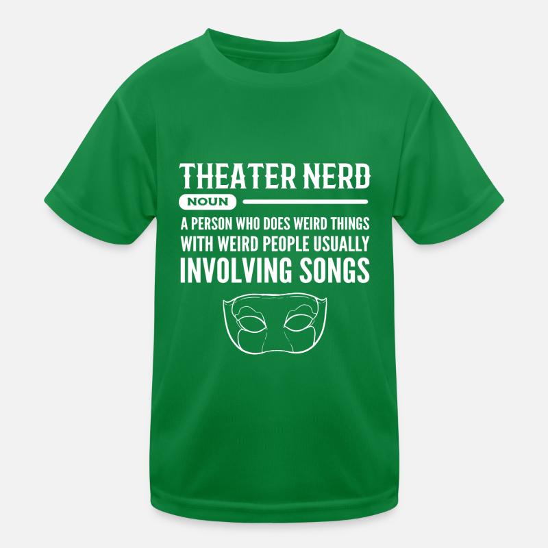 Theater Kinder Funktions-T-Shirt