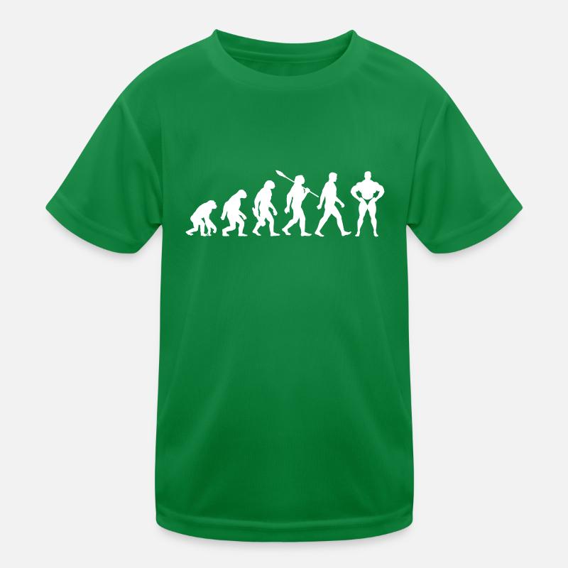 Evolution Bodybuilding Kraftsport Kinder Funktions-T-Shirt