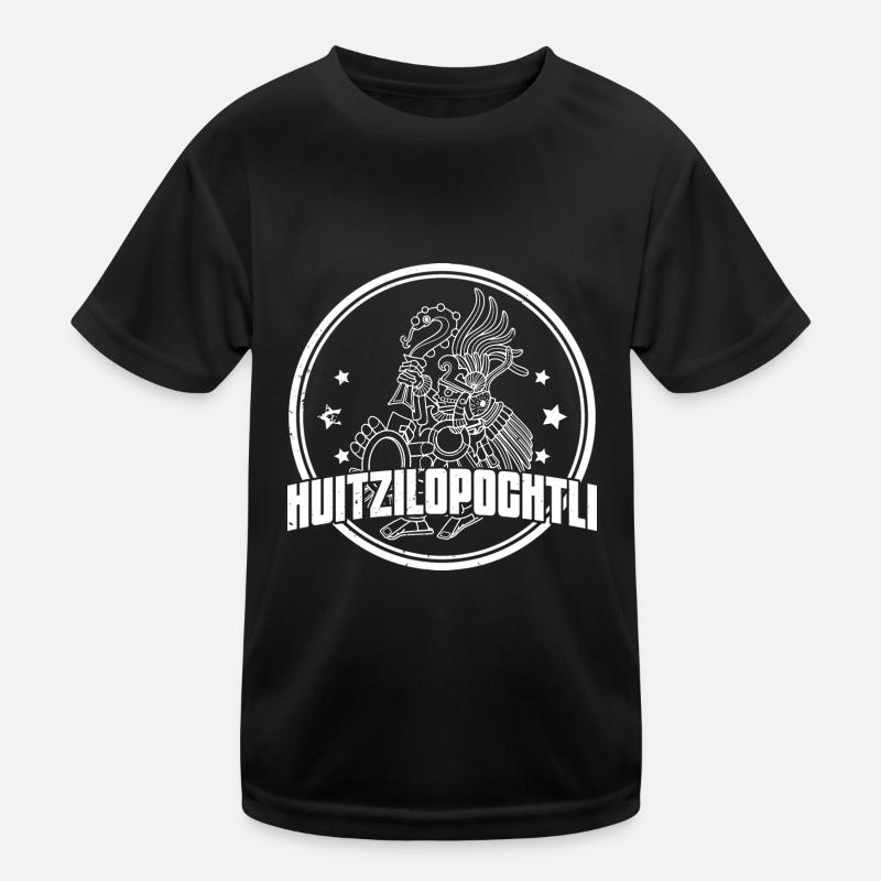 Huitzilopochtli Aztecs deity Mexico culture Kids Functional T-Shirt