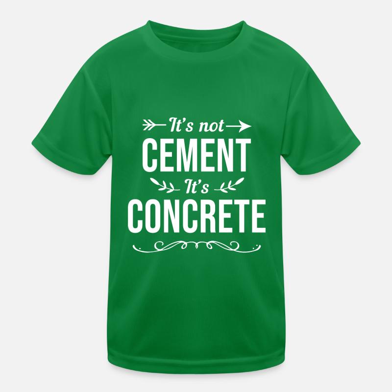 Bauarbeiter Baustelle Kinder Funktions-T-Shirt