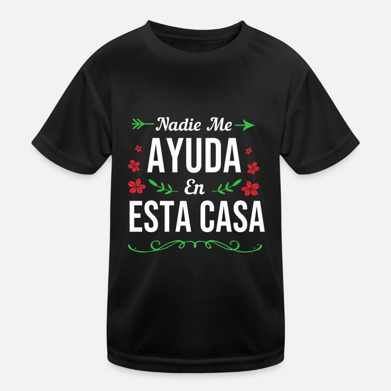 Latina Mutter Latino Kinder Funktions-T-Shirt