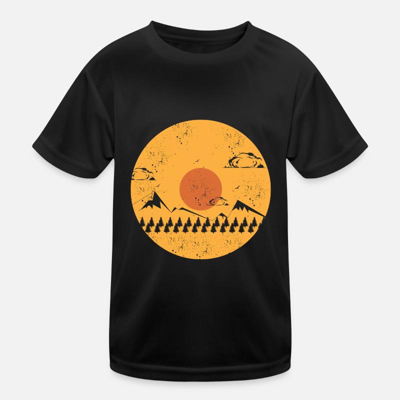 Vinyl Kinder Funktions-T-Shirt