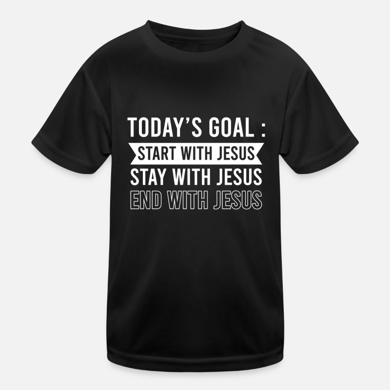 Bibel Bibelvers Kinder Funktions-T-Shirt
