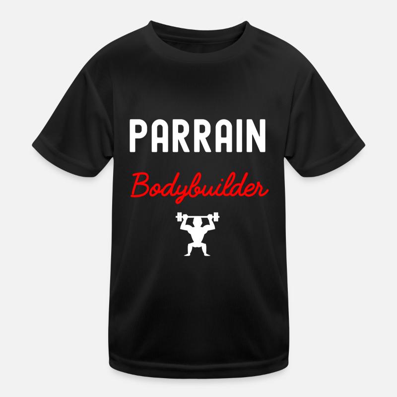 parrain BODYBUILDER T-shirt sport Enfant