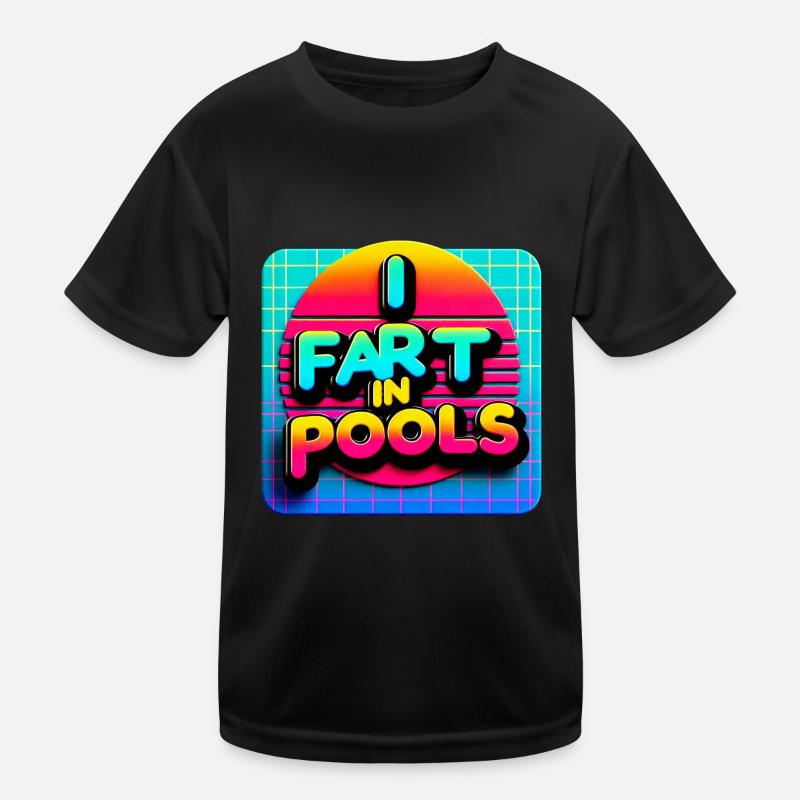 Je Pète Dans Les Piscines 5 T-shirt sport Enfant