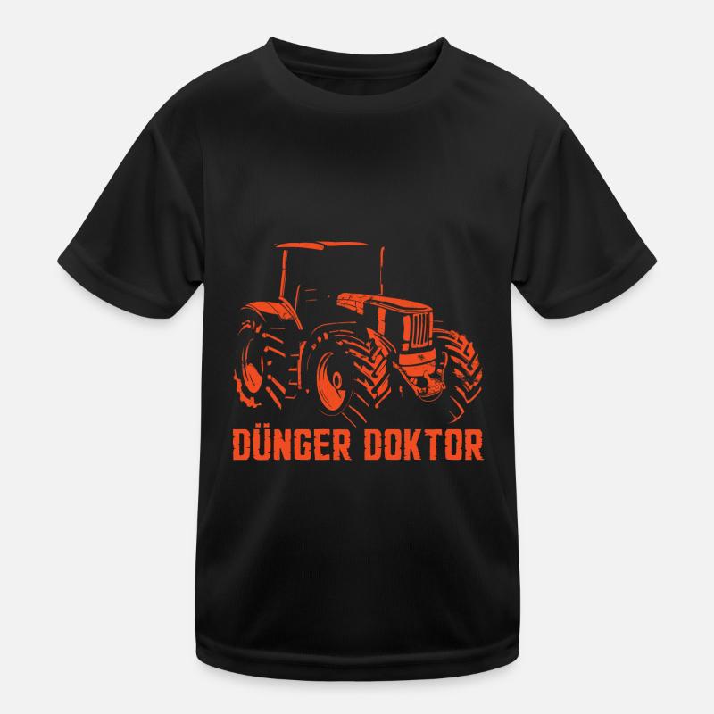Dünger Doktor Kinder Funktions-T-Shirt
