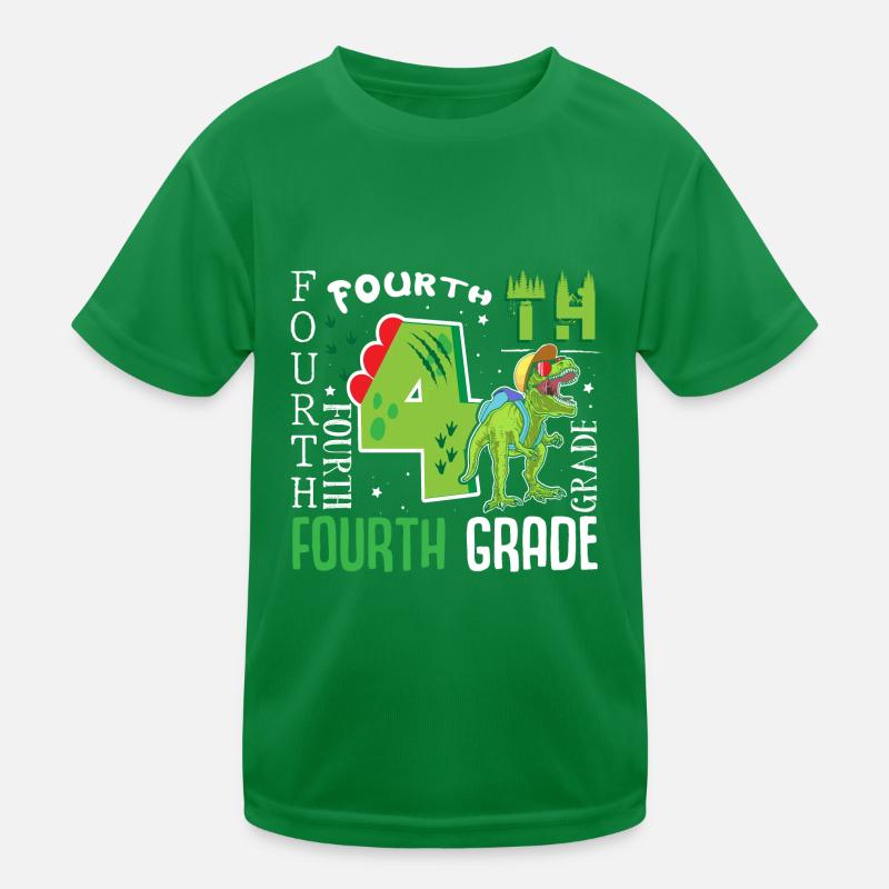 T-Rex Dino de 4e année T-shirt sport Enfant