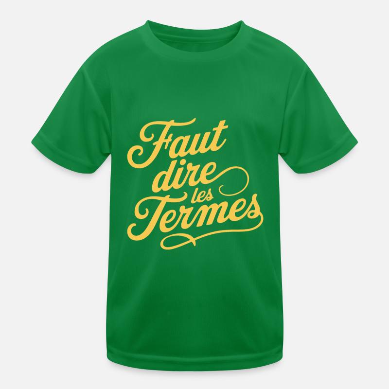 Faut dire les termes T-shirt sport Enfant