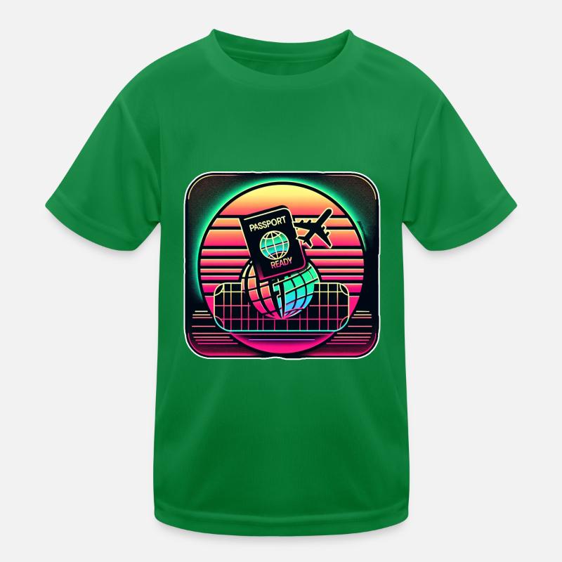 Passport Ready 11 Kids Functional T-Shirt