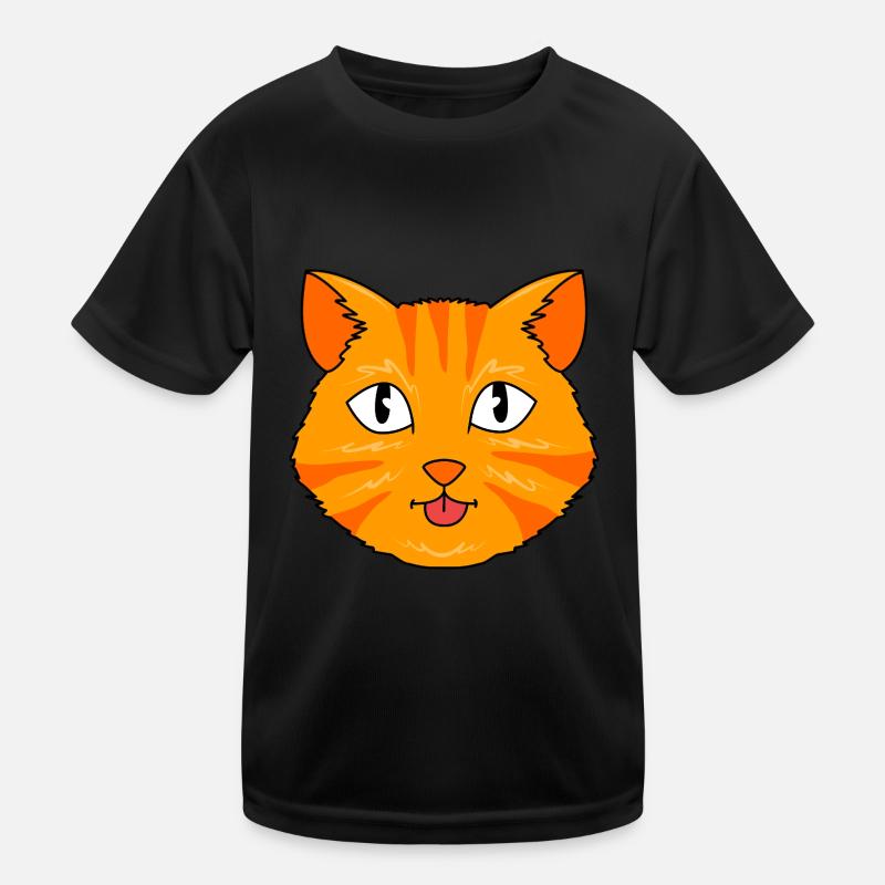 Tabby Katze Kinder Funktions-T-Shirt