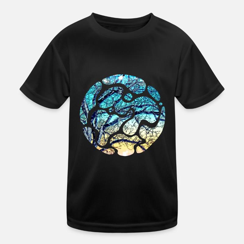 Winter magic design for an art lover Kids Functional T-Shirt
