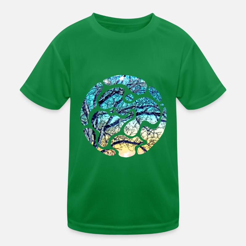 Winter magic design for an art lover Kids Functional T-Shirt