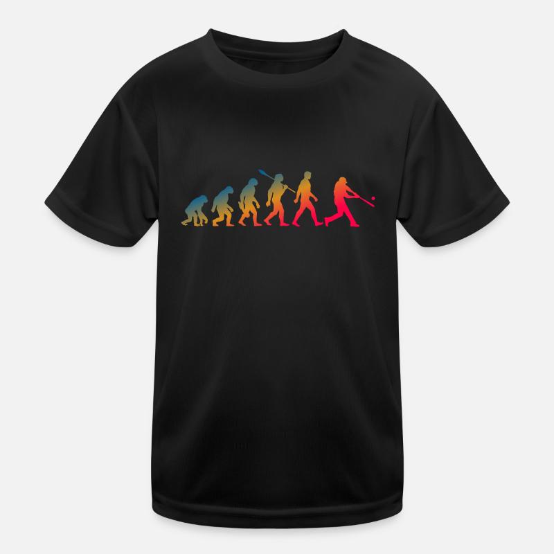 Evolution Baseball Batter Kids Functional T-Shirt