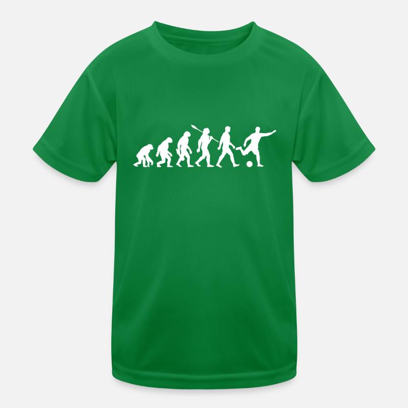 Evolution Soccer - Soccer Player Kids Functional T-Shirt