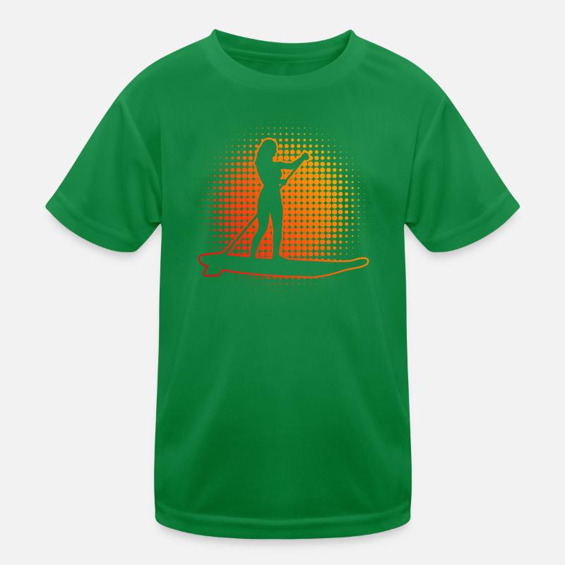 Standup Paddleboard Standup Paddle Herren Kinder Funktions-T-Shirt
