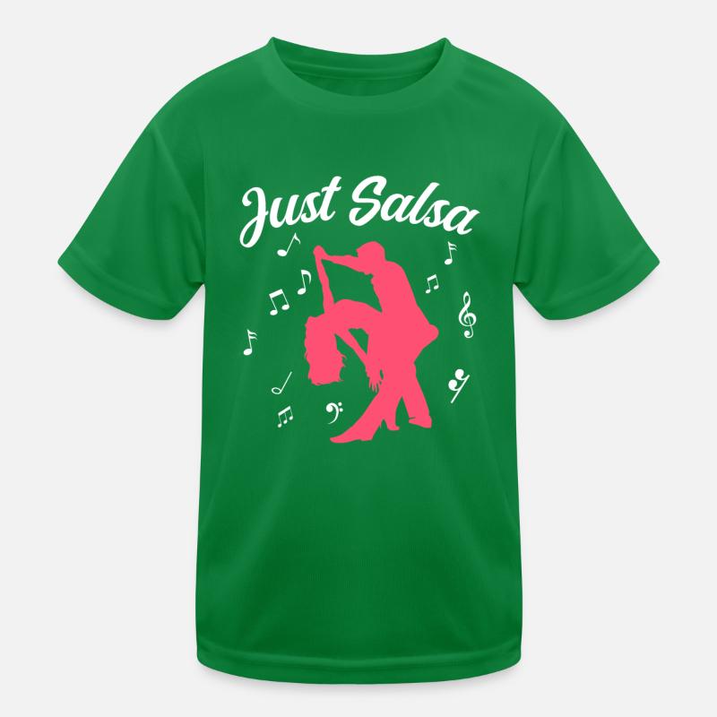 Danseuse de Salsa Danse Latine Just Salsa T-shirt sport Enfant