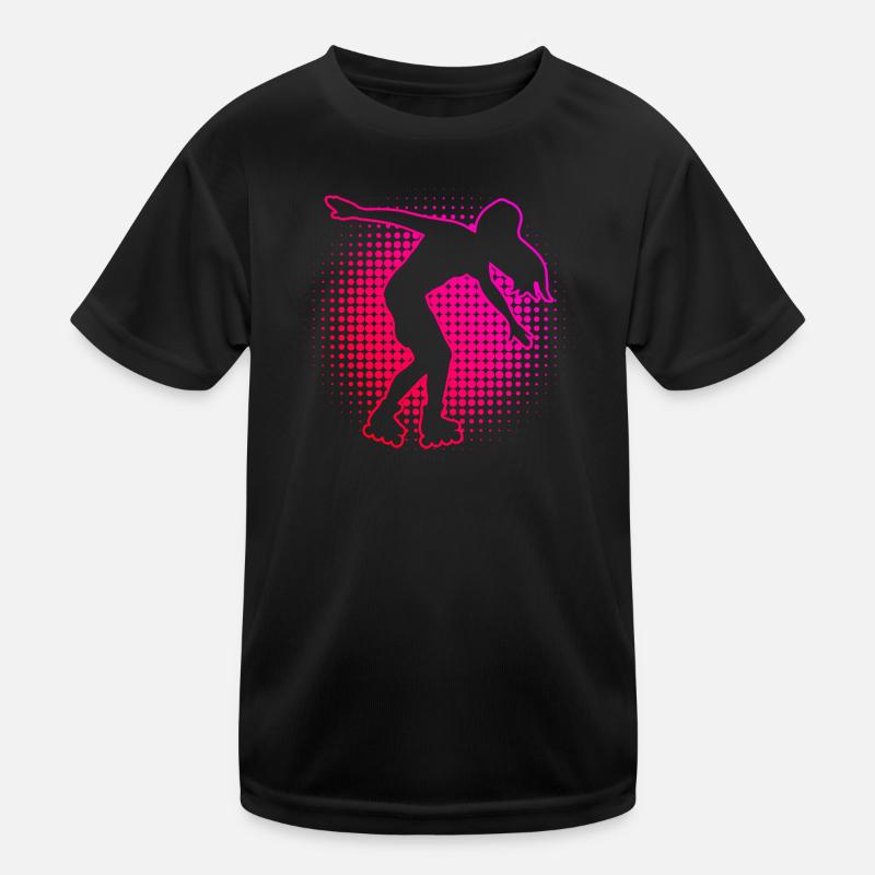 Roller Skating Roller Skate Roller Skating Women Kids Functional T-Shirt