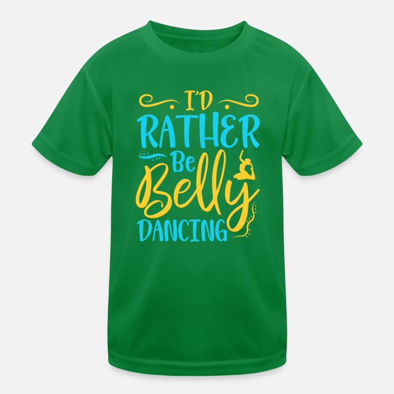 Je préfère danser le ventre dans la danse du ventre T-shirt sport Enfant
