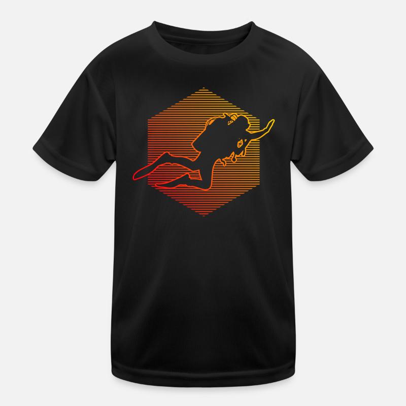 Scuba Divers Scuba Diving Scuba Diver Kids Functional T-Shirt