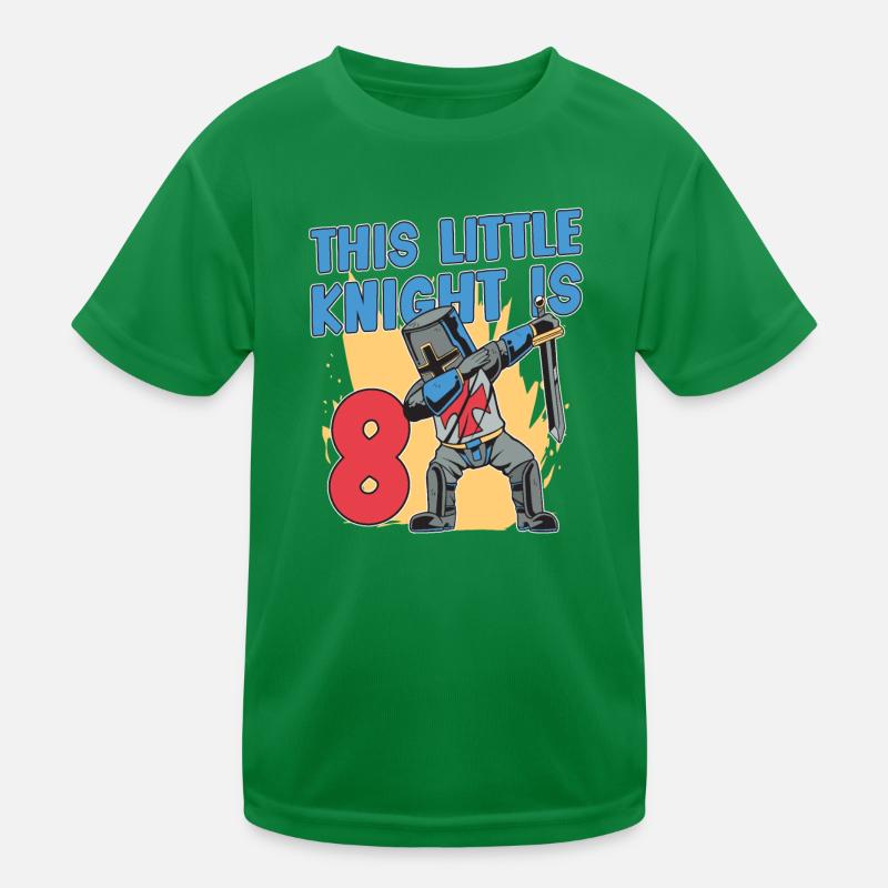 Rittergeburtstag 8. Rittergeburtstag Kinder Funktions-T-Shirt