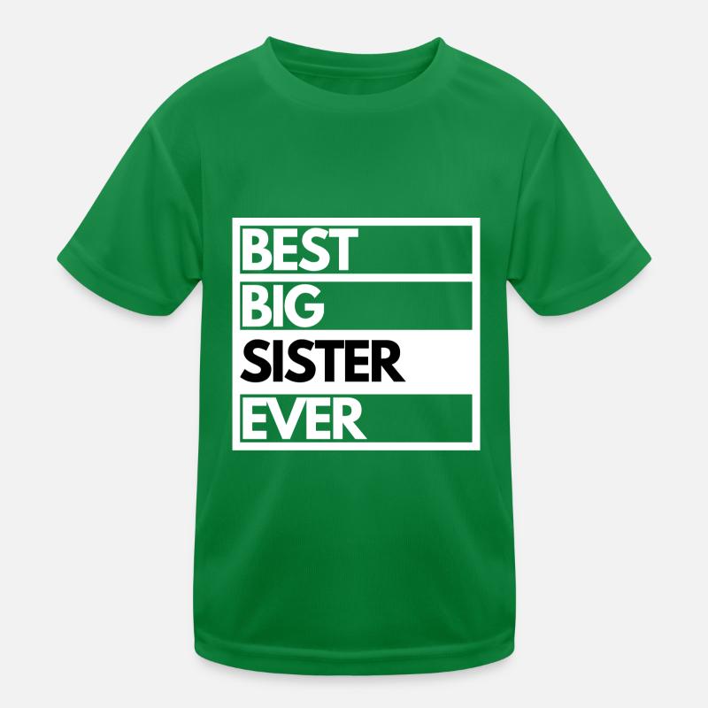 Beste große Schwester aller Zeiten beste große Schwester Shirt Kinder Funktions-T-Shirt