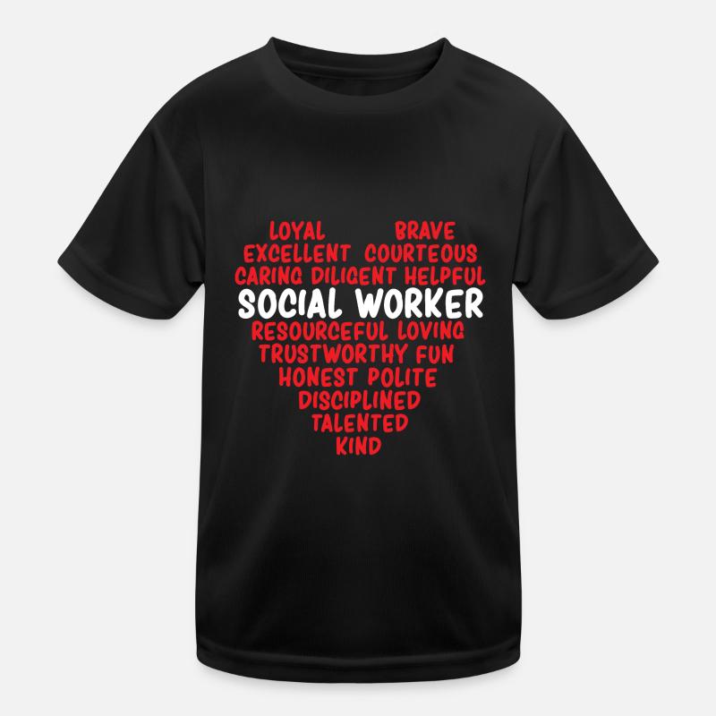Social worker Social work Social work Kids Functional T-Shirt