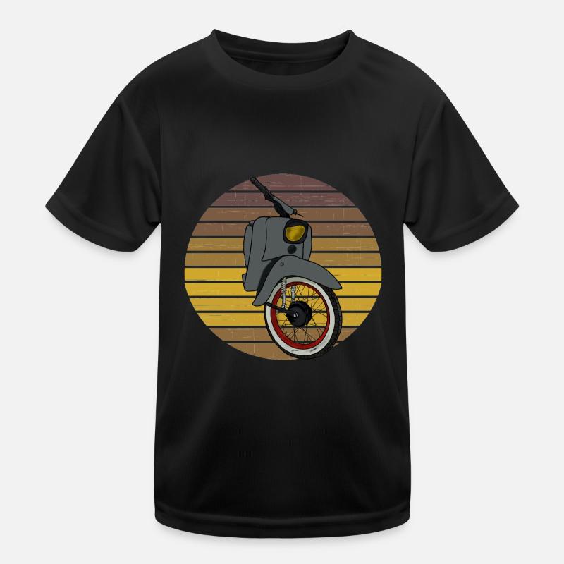 Schwalbe KR51 / Schwalbenfahrer / Ostalgie / Mofa Kids Functional T-Shirt