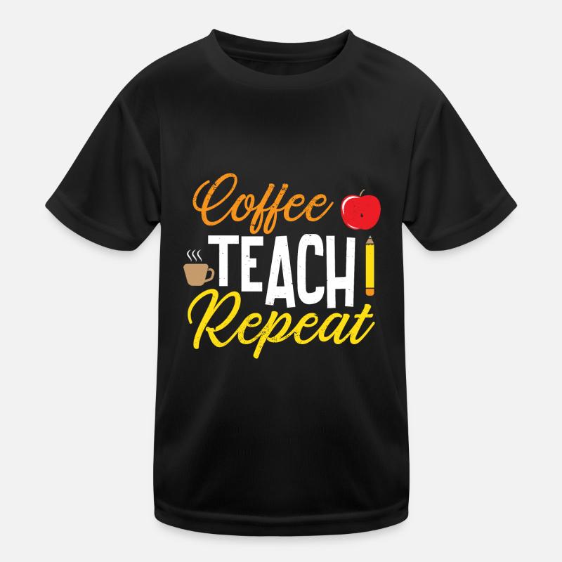 Enseignant École primaire Enseignant Enseignant École secondaire T-shirt sport Enfant