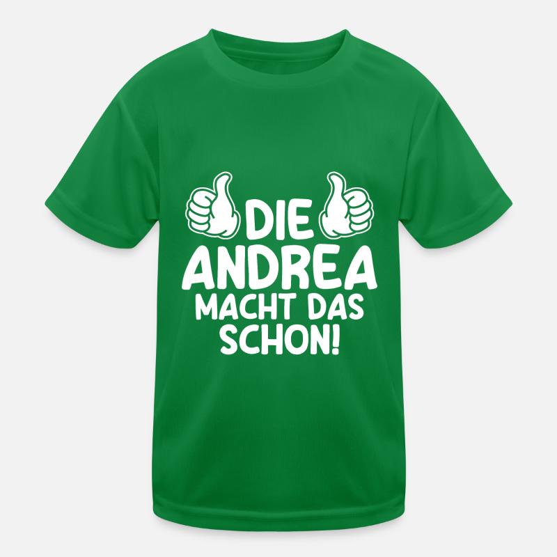 Andrea Kinder Funktions-T-Shirt
