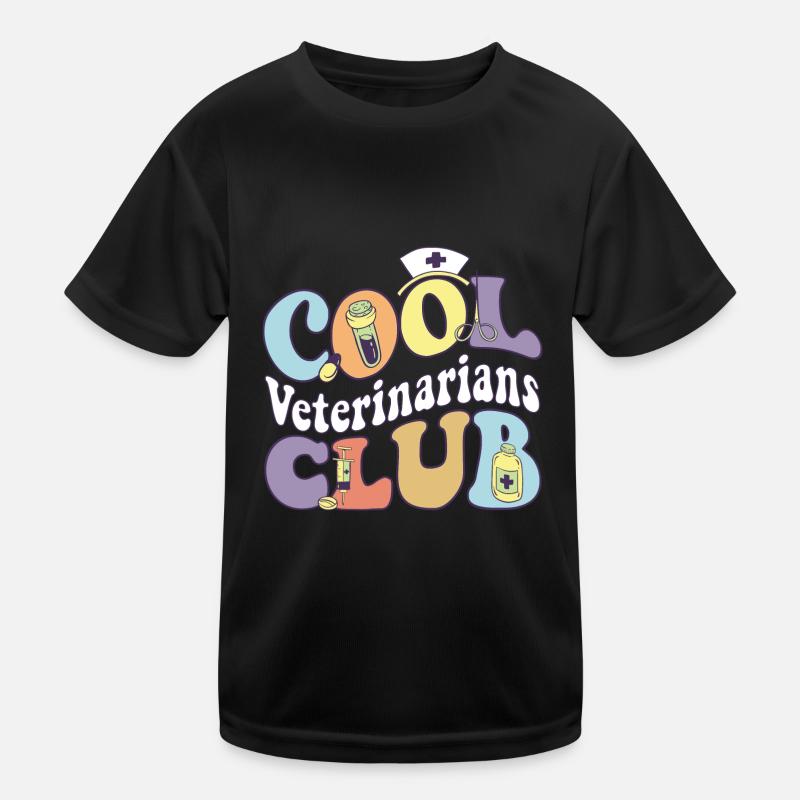 Cool Veterinarians Club Veterinary Practitioner Kinder Funktions-T-Shirt