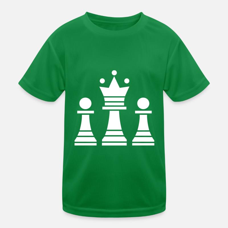 Schachspiele Kinder Funktions-T-Shirt