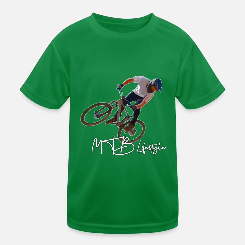 VTT VTT vélo cool VTT T-shirt sport Enfant
