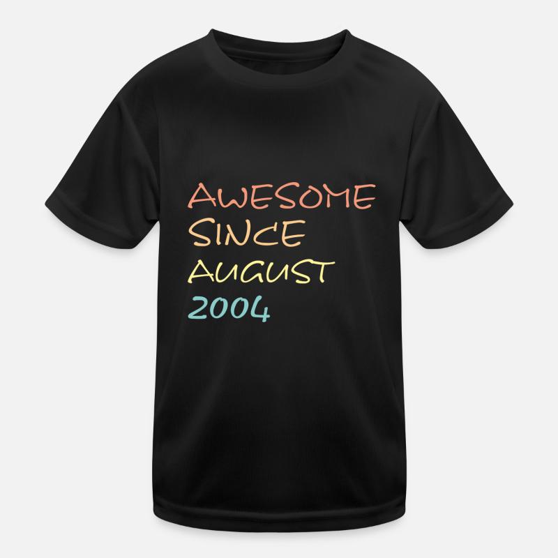 Awesome Since August 2004 Kinder Funktions-T-Shirt