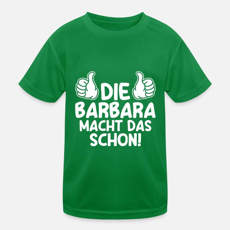 Barbara Kinder Funktions-T-Shirt