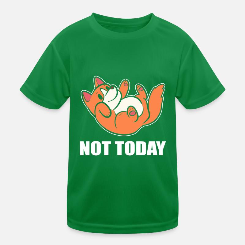 Corgi Hund Kinder Funktions-T-Shirt