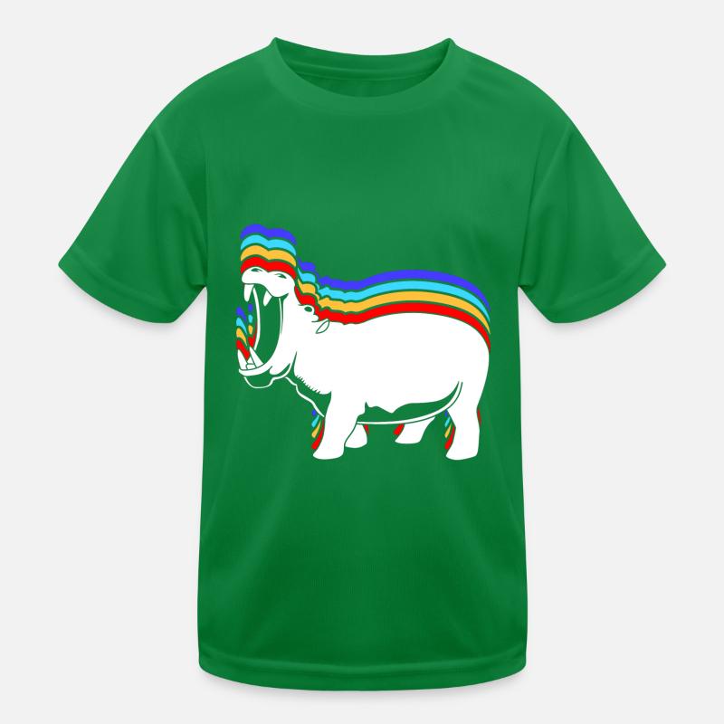 Hippopotame T-shirt sport Enfant
