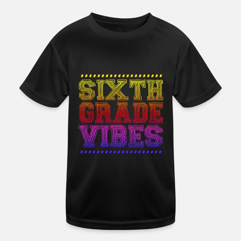 6. Klasse Kinder Funktions-T-Shirt