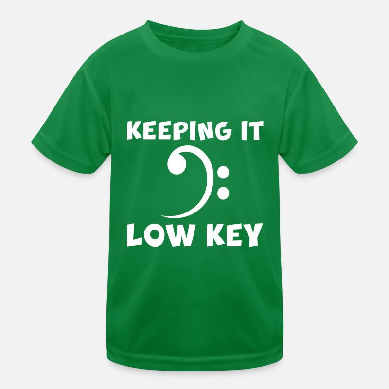Keeping It Low Key 2 Kinder Funktions-T-Shirt