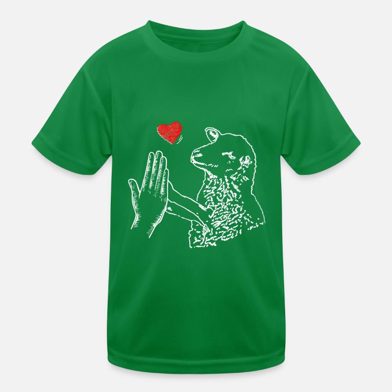 High Five Schaf Kinder Funktions-T-Shirt