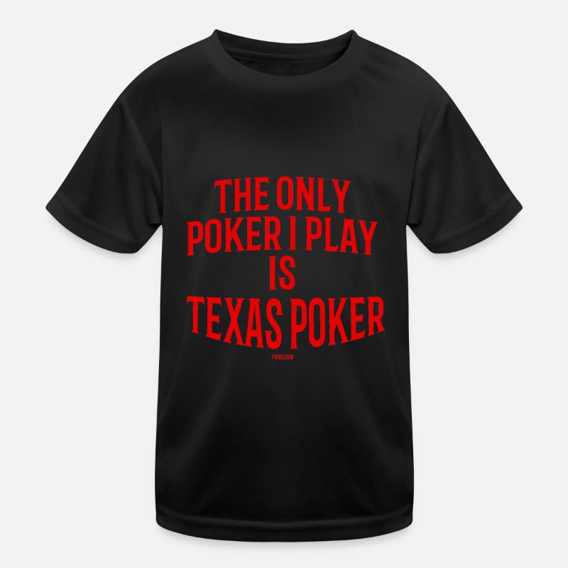 Citation Poker T-shirt sport Enfant