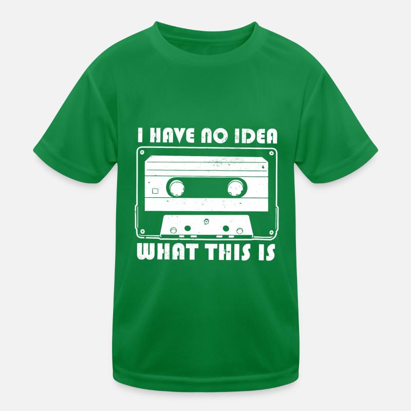 I Have No Idea What This Is 70s 80s 90s Retro Kinder Funktions-T-Shirt