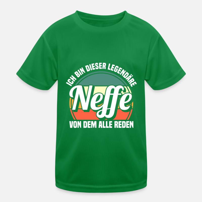 Neffe Kinder Funktions-T-Shirt