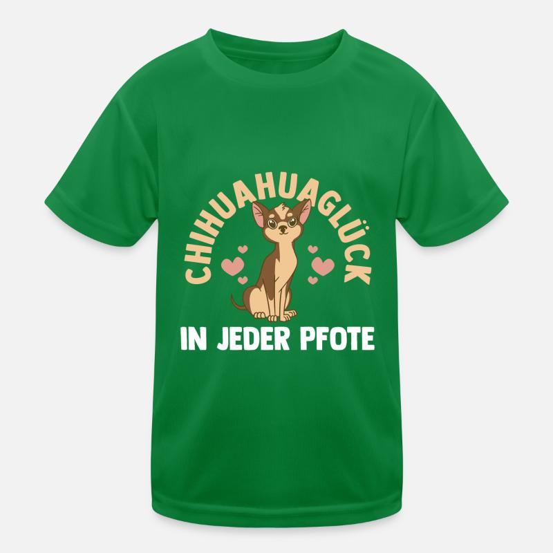 Hund Chihuahua Kinder Funktions-T-Shirt