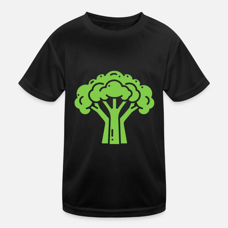 Brokkoli Kinder Funktions-T-Shirt
