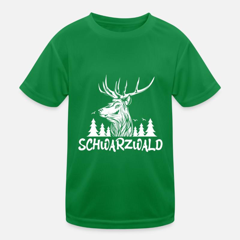 Schwarzwald Kinder Funktions-T-Shirt